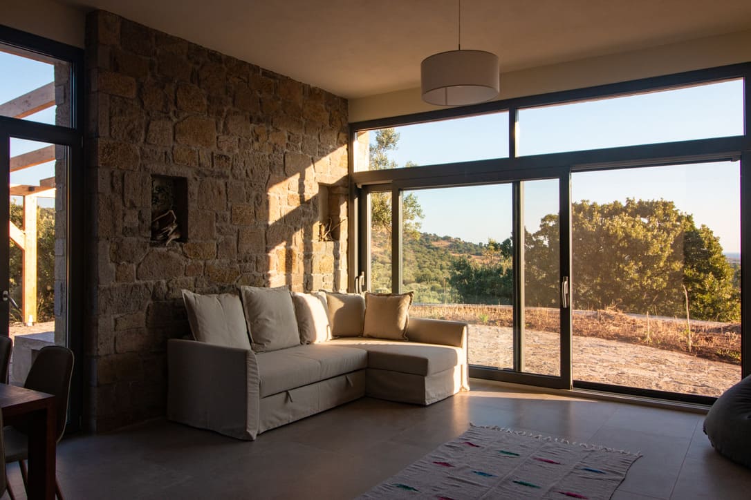 Breeze (sleeping) couch with terrace